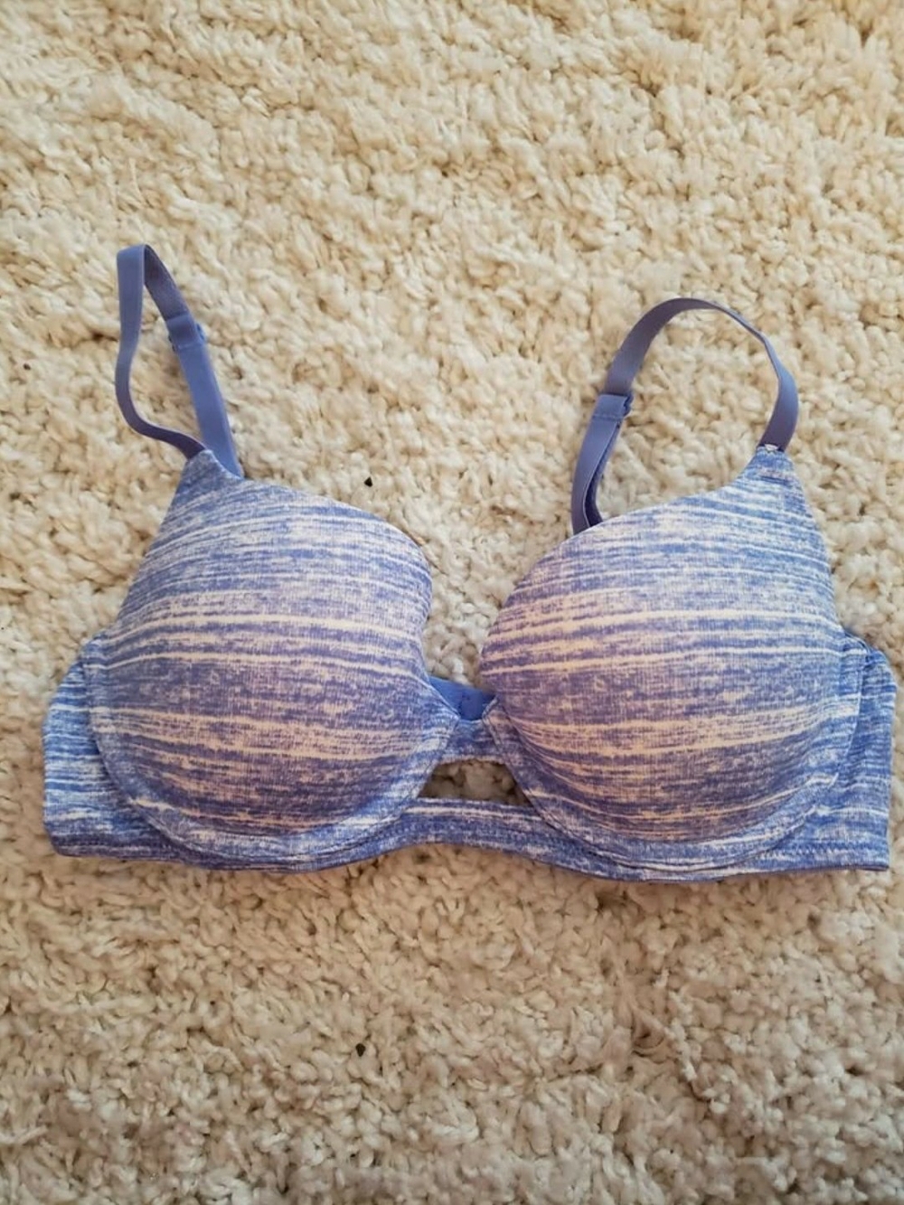 La SENZA Heathered Blue Bra
